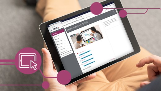 LMS auf dem Tablet